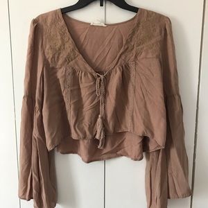 flowy boho top